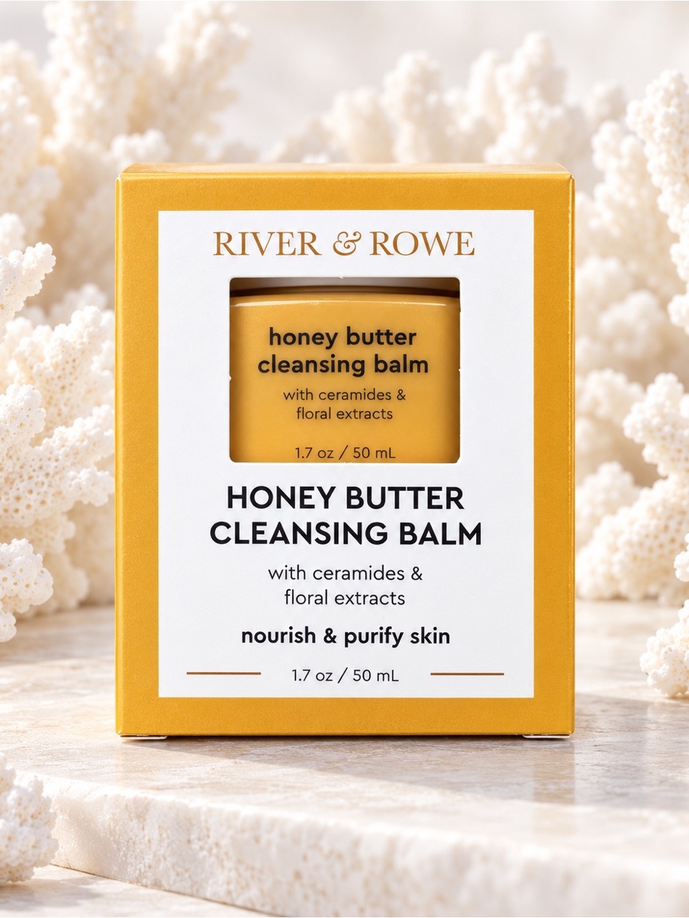 River & Rowe Honey Butter Cleansing Balm – Yellow